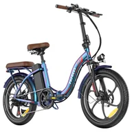 Rowery elektryczne - Fafrees F20 Pro Folding Electric Bike 250W Motor 36V 22 5Ah Battery 20*3 0 inch Tires 25km/h Max Speed 100km Max Range D - miniaturka - grafika 1