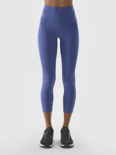 4F Legginsy sportowe w kolorze niebieskim - Spodnie sportowe damskie - miniaturka - grafika 1