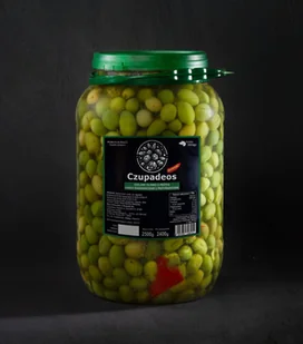 Czupadeos 2,5kg - TAPAS, Zielone oliwki z pestką (Malaga, Hiszpania) HoReCa / Aceites Malaga - Zupy w płynie - miniaturka - grafika 1