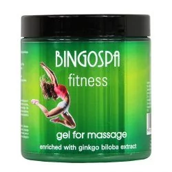 BingoSpa Zielony żel wzbogacony ekstraktem z miłorzębu japońskiego - Green Gel Zielony żel wzbogacony ekstraktem z miłorzębu japońskiego - Green Gel - Balsamy i kremy do ciała - miniaturka - grafika 1