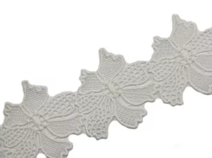 Koronka Gipiurowa Sh 108 ( 1 Mb ) Biała - Zabawki kreatywne - miniaturka - grafika 1
