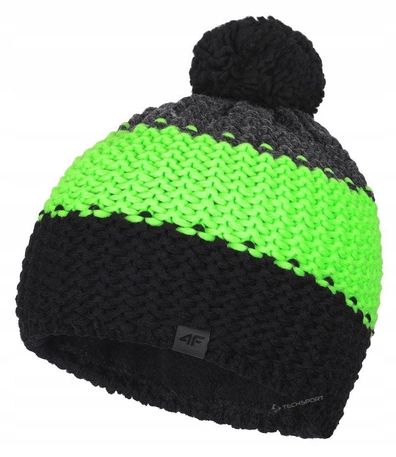 4F GRUBA CZAPKA ZIMOWA WEĹNIANA CIEPĹA / rozm M