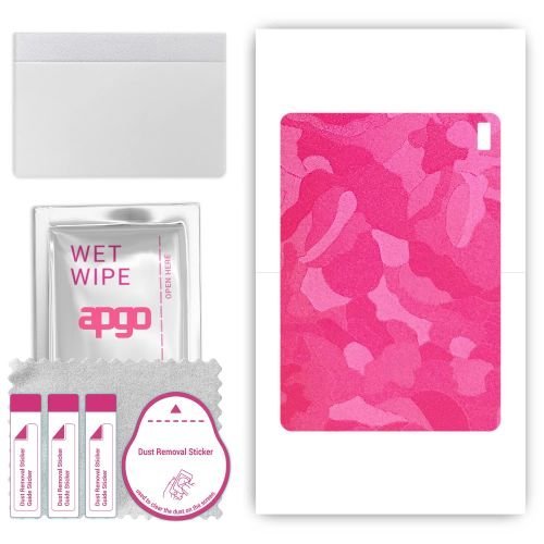 folia naklejka skórka strukturalna na TYŁ do HTC A103 - Moro Camo Różowy - apgo SKINS