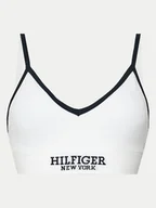 Bielizna sportowa damska - Tommy Hilfiger Biustonosz top UW0UW05218 Biały - miniaturka - grafika 1
