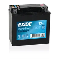 Akumulatory samochodowe - Exide EK131 akumulator samochodowy AGM (Absorbed Glass Mat) 13 Ah 12 V 200 A Motocykl - miniaturka - grafika 1