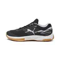 Moda i Uroda OUTLET - PUMA Unisex Varion Ii Indoor Court Shoe, Puma Czarny chłodny jasnoszary żółty płomień guma, 37.5 EU - miniaturka - grafika 1