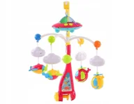 Karuzele dla niemowląt - KARUZELKA DO ŁÓŻECZKA z PROJEKTOREM POZYTYWKA 108 melodii PILOT PREZENT - miniaturka - grafika 1
