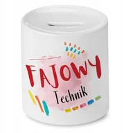 Skarbonki - Skarbonka 330 ml Dla Leny Córki Dziecka Prezent z Nadrukiem ze Zdjęciem + Opakowanie na prezent (wzór 04) - miniaturka - grafika 1