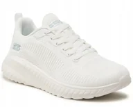 Buty sportowe damskie - Buty damskie Skechers Bobs 117209-OFWT R. 41 - miniaturka - grafika 1