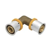 Łączniki, trójniki, kształtki - Kolano 90 mosiężne ultraPRESS - 16 - miniaturka - grafika 1