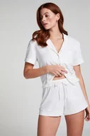 Bielizna nocna - Hunkemöller Szorty Essential z dżerseju Biały - miniaturka - grafika 1