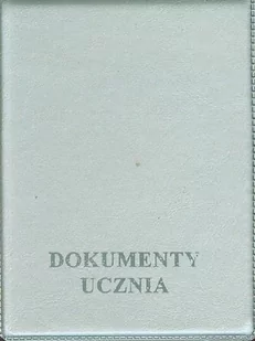 Biurfol Okładka na dokumenty ucznia pionowa srebrna - Szkolne artykuły papiernicze - miniaturka - grafika 2