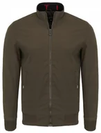 Kurtki męskie - KURTKA MĘSKA PRZEJŚCIOWA PILOTKA KHAKI/ARMY A1- M - miniaturka - grafika 1