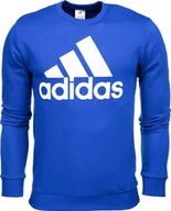 Bluzy męskie - Adidas Bluza męska adidas Essentials Big Logo niebieska HE1840 S - miniaturka - grafika 1