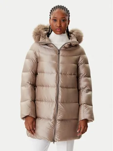 Hetregó Kurtka puchowa Hanna 8P602F 25WD02 Beżowy Regular Fit - Kurtki damskie - miniaturka - grafika 1