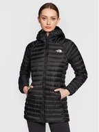 Kurtki damskie - The North Face Kurtka puchowa New Trevail NF0A7Z85 Czarny Regular Fit - miniaturka - grafika 1