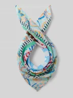 Apaszki i szaliki damskie - Bandana z kwiatowym nadrukiem na całej powierzchni - miniaturka - grafika 1