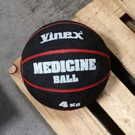 Piłki do ćwiczeń - Piłka Lekarska Do Ćwiczeń Rehabilitacyjnych 4KG - miniaturka - grafika 1