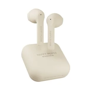 Happy Plugs Air 1 Go Beżowy - Słuchawki - miniaturka - grafika 1
