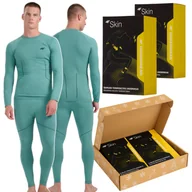 Pozostała odzież narciarska - Męski zestaw termoaktywny 4F 4FSkin – koszulka i legginsy w świątecznym boxie Zestaw-Prezentowy-4-S/M 20S S/M - miniaturka - grafika 1