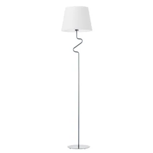 Biała lampa podłogowa do sypialni FOGO - Lampy stojące - miniaturka - grafika 1