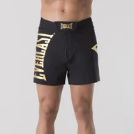 Kimona, stroje i obuwie - EVERLAST Spodenki MMA BLACK/GOLD rozmiar L - miniaturka - grafika 1