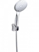 Zestawy prysznicowe - LAVEO NLF 00AD FINO Zestaw natryskowy punktowy Wymiar słuchawki:  125 mm Długość węża: 1500 mm Wykończenie: chrom - miniaturka - grafika 1