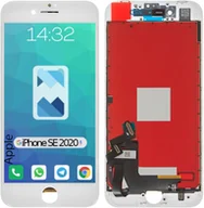 Baterie do telefonów - Wyświetlacz LCD Ekran Szybka Dotyk do Apple iPhone SE 2020 A2275 BIAŁY - miniaturka - grafika 1