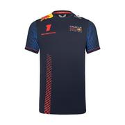 Koszulki męskie - T-shirt Max Verstappen Team Red Bull Racing F1 2023 - miniaturka - grafika 1
