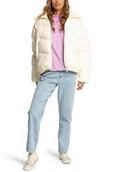 Kurtki damskie - Kurtka damska Billabong Winter Paradise zimowa puchowa-L - miniaturka - grafika 1