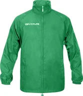 Kurtki męskie - Kurtka męska Givova Basico zielona r. 2XL - miniaturka - grafika 1