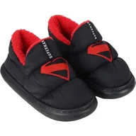 Skarpetki dla dzieci - Oficjalnie licencjonowane kapcie Superman Wygodne, miękkie i antypoślizgowe kapcie Superman - miniaturka - grafika 1