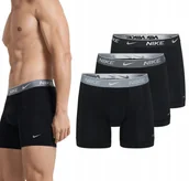 Majtki męskie - Bokserki NIKE EVERYDAY COTTON BOXER 3PAK (0000KE1007-UA1) S - miniaturka - grafika 1