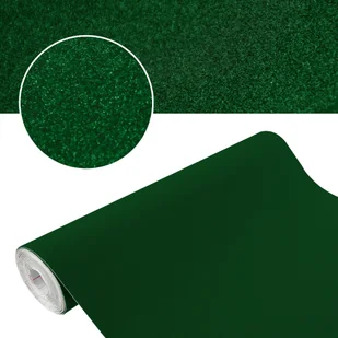 Okleina Samoprzylepna Folia Dekoracyjna Meblowa Diy Imitująca Welur Zielony - Okleiny - miniaturka - grafika 1