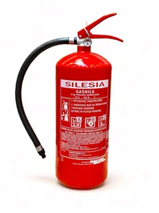 GAŚNICA SILESIA 6 KG ABC MANOMETR - Gaśnice - miniaturka - grafika 1