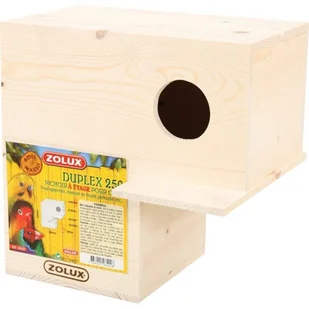 ZOLUX Budka Duplex 250 - Akcesoria dla ptaków - miniaturka - grafika 1