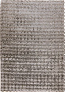 Dywan Calypso 160 x 160 cm beżowy - Dywany - miniaturka - grafika 1