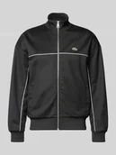 Bluzy męskie - Bluza dresowa z domieszką bawełny, krój regular fit - miniaturka - grafika 1