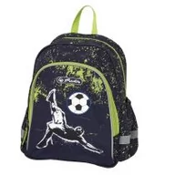 Plecaki szkolne i tornistry - Herlitz Kick It Chłopiec School backpack Czarny, Zielony, Biały Poliester, Plecaki szkolne - miniaturka - grafika 1