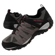 Buty trekkingowe męskie - Buty trekkingowe Merrell Accentor 2 Vent M J036201 brązowe - miniaturka - grafika 1