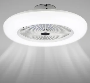 Jopassy wentylator sufitowy 80w LED z pilotem lampa sufitowa pilot zdalnego sterowania timer ściemnialna inteligentna lampa sufitowa LED - Wentylatory sufitowe - miniaturka - grafika 1