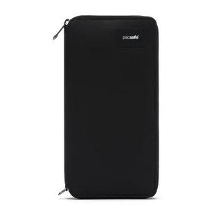 Portfel damski duży RFID Pacsafe czarny - Portfele - miniaturka - grafika 1