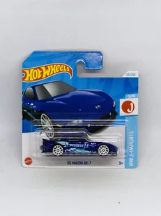 HOT WHEELS '95 Mazda RX-7 Niebieski Project U - Zabawki zdalnie sterowane - miniaturka - grafika 1