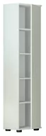 Regały - Szafa Regał G 40 1D Biały Zamykana Na Klucz - miniaturka - grafika 1