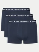 Majtki męskie - KARL LAGERFELD Komplet 3 par bokserek A1M47151 Granatowy - miniaturka - grafika 1