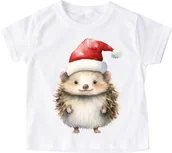 Koszulki dla dziewczynek - Koszulka dla dziecka świąteczna santa100 - miniaturka - grafika 1