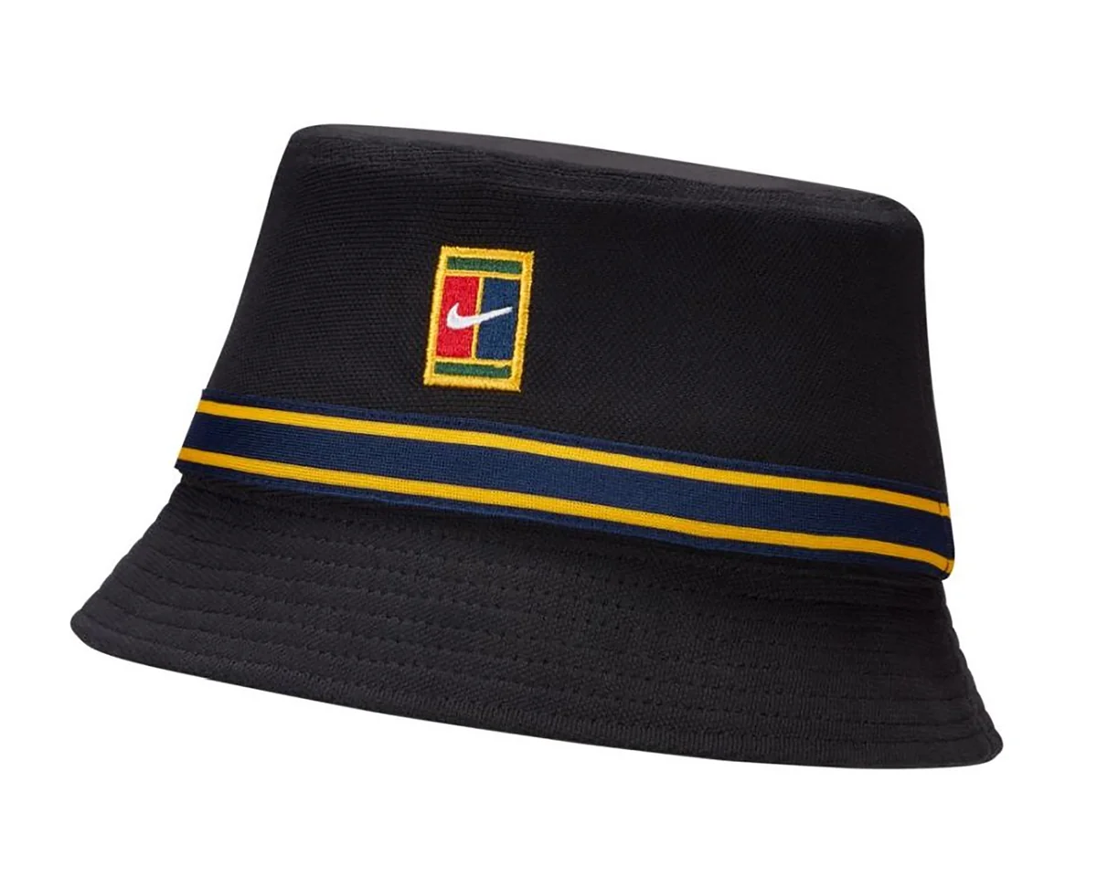 Kapelusz Nike Heritage Bucket Czapka Tenisowa Czarna Unisex DJ6150-010 S/M