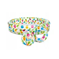 Pływanie - Intex Fishbowl Pool Set With Ring & Ball 248L 132X28 Cm. 659469 - miniaturka - grafika 1