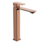 Baterie umywalkowe - Bateria umywalkowa wysoka miedziana połysk Dust 30.6 cm KFA Armatura - miniaturka - grafika 1