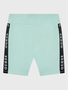 Guess Szorty sportowe J3RD14 KABR0 Niebieski Slim Fit - Spodenki damskie - miniaturka - grafika 1